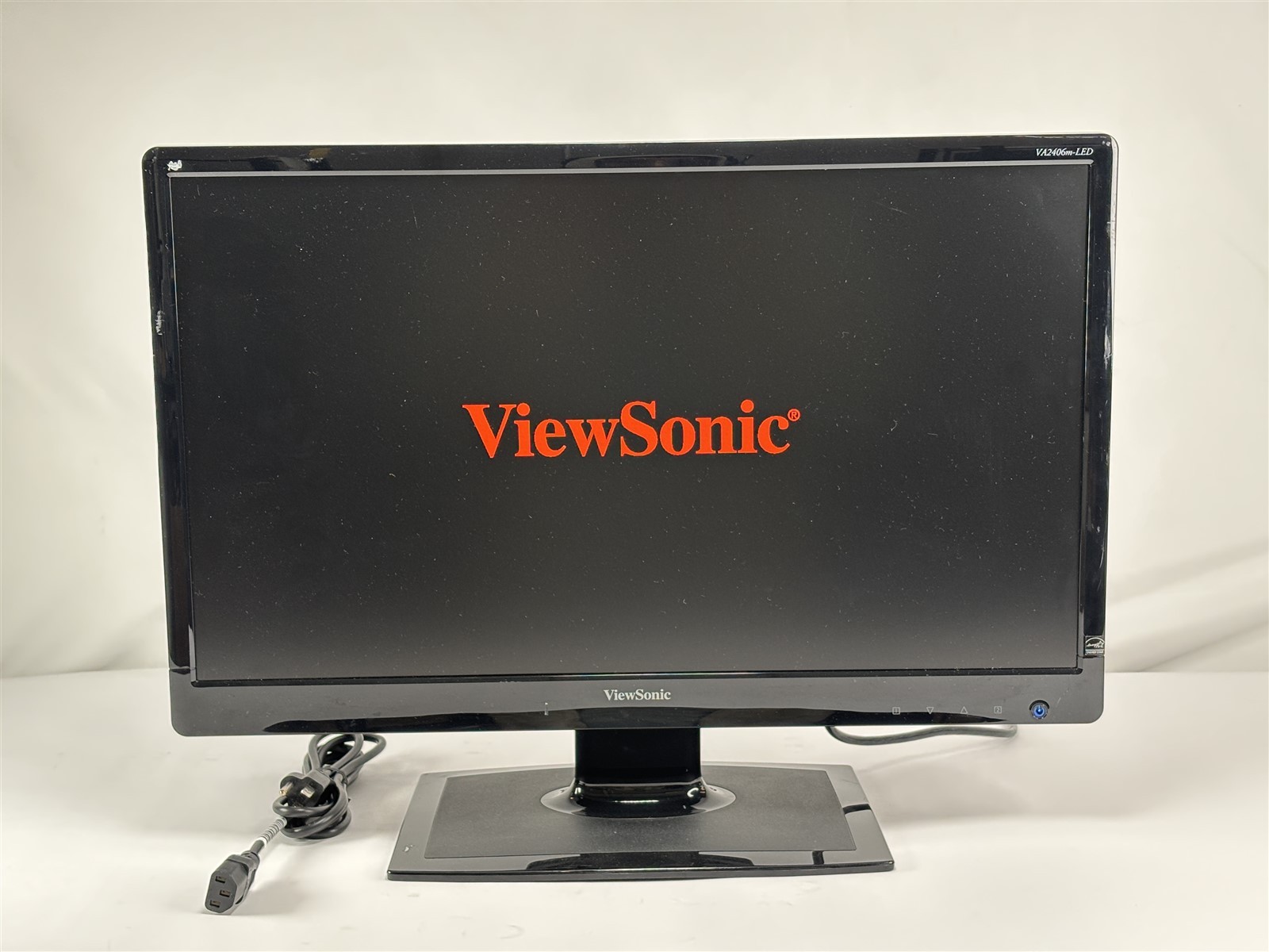 ViewSonic VA2406m-LED 24" LED FHD Monitor VGA DVI VS14634 Black