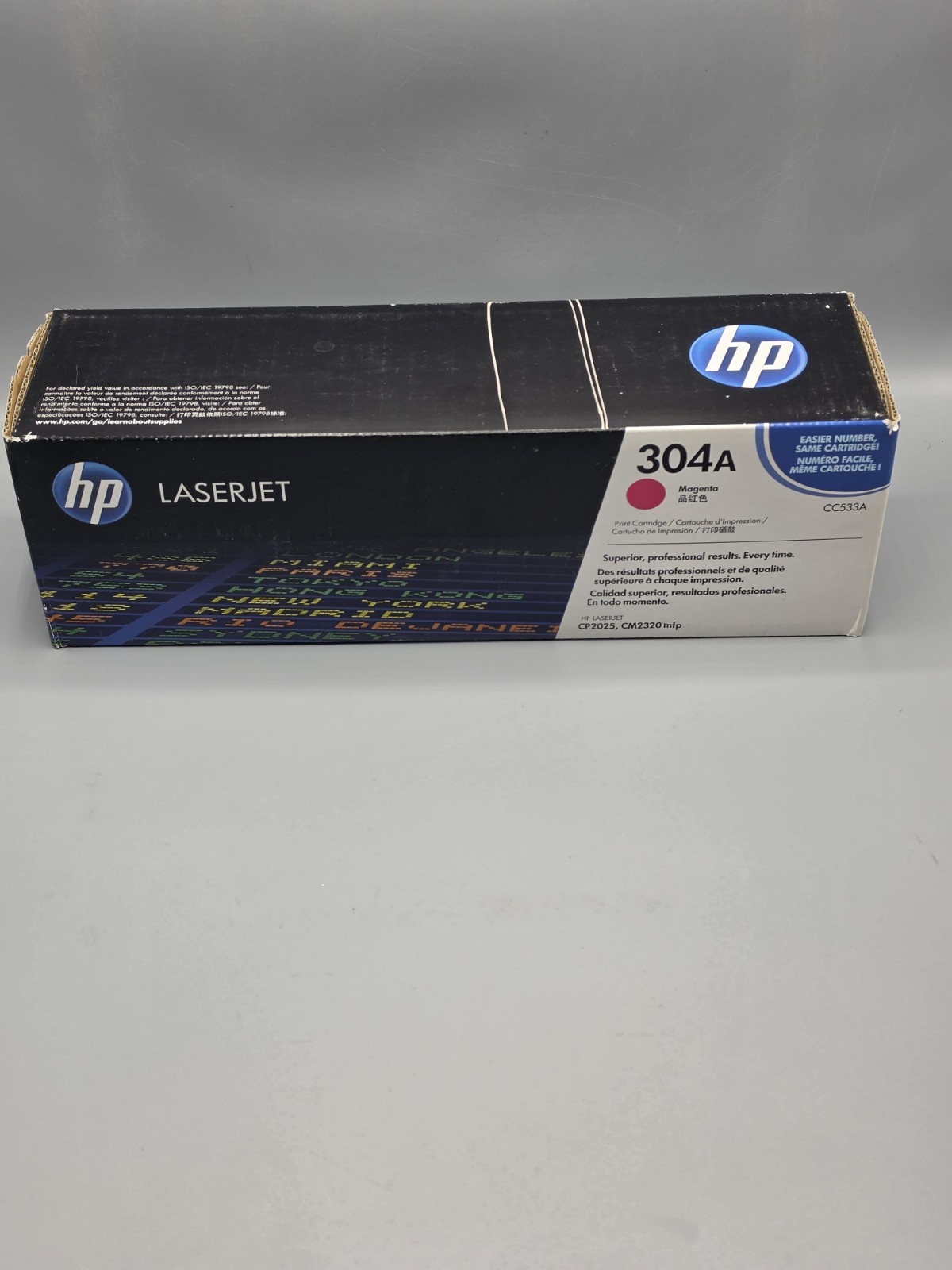 HP 304A Magenta Toner Cartridge CC533A Genuine Laserjet OEM Sealed
