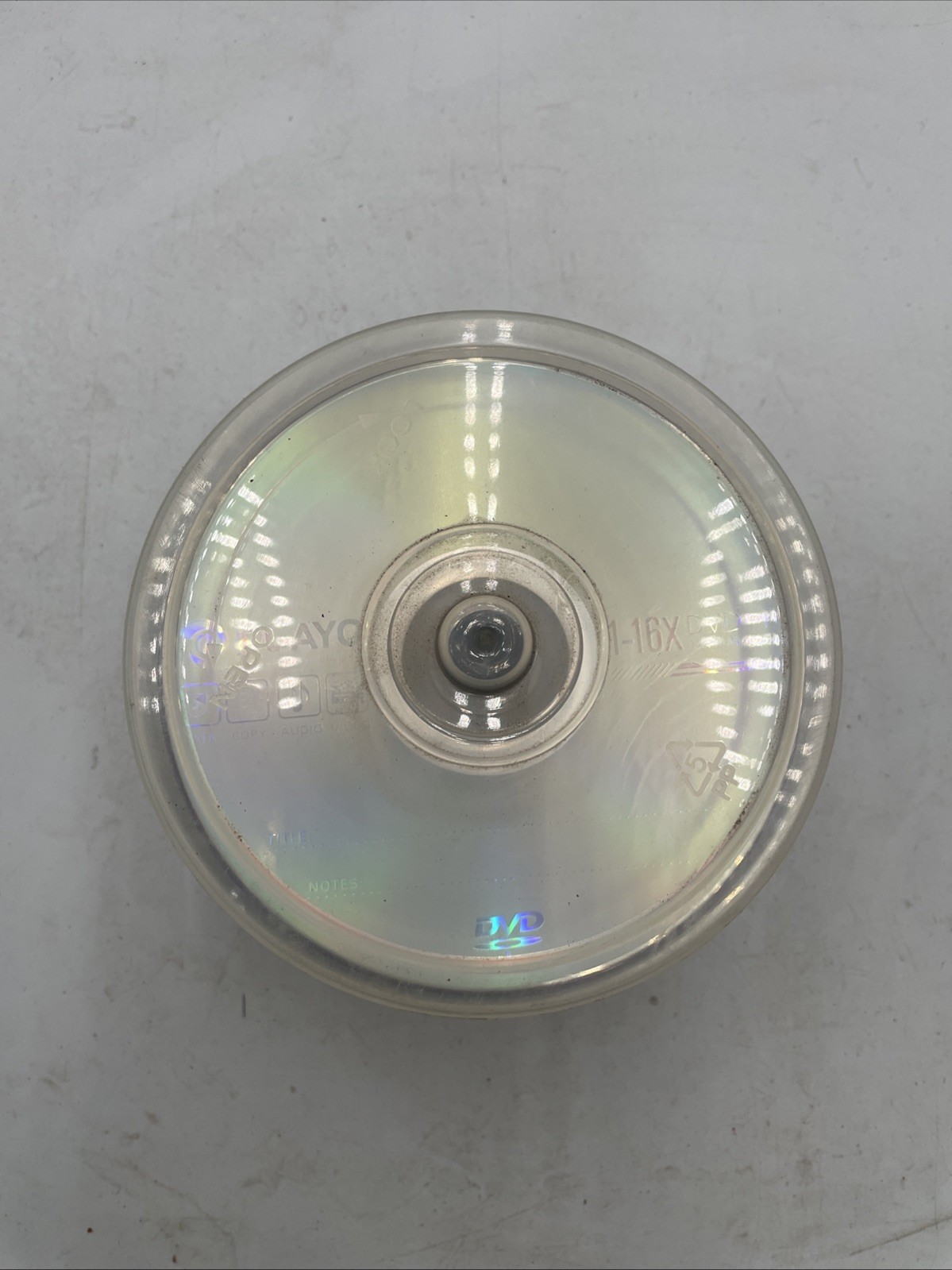 Set If 50 Playo 1-16x DVD -R Recordable CDs