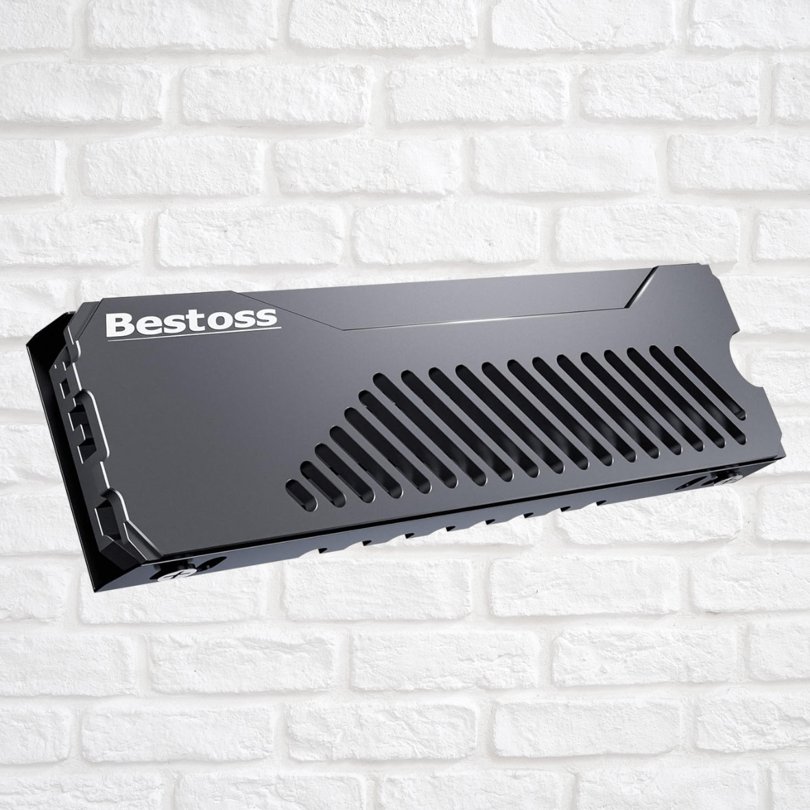 M.2 SSD Double-Sided Heat Sink Cooler with Thermal Pad for PC/PS5 PCIE NVMe SSD