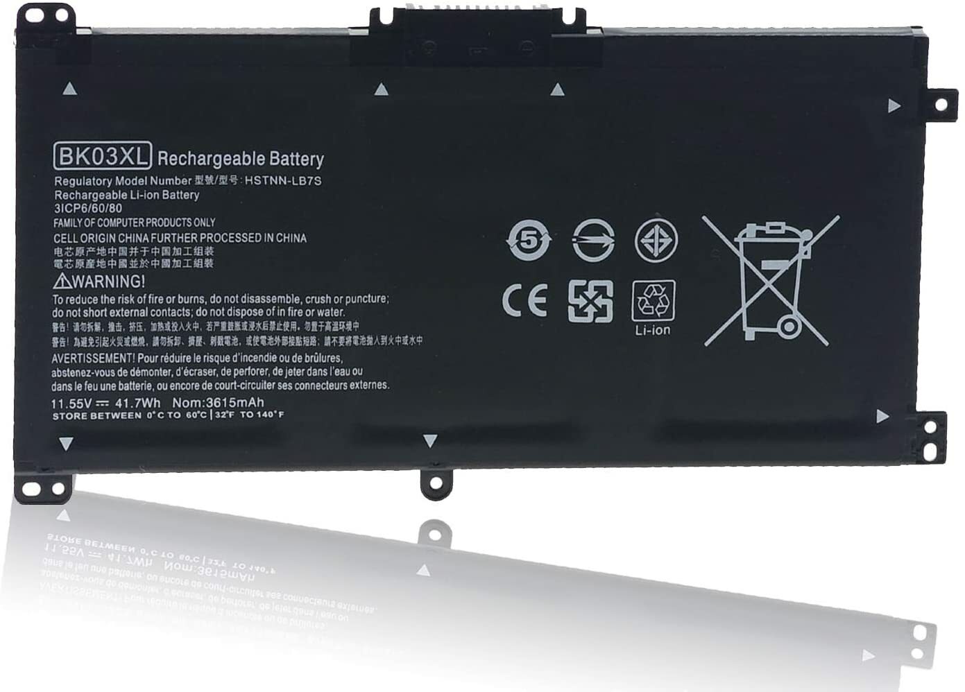 Battery for HP Pavilion X360 14m-ba011dx 14m-ba013dx 14m-ba114dx 916811-855