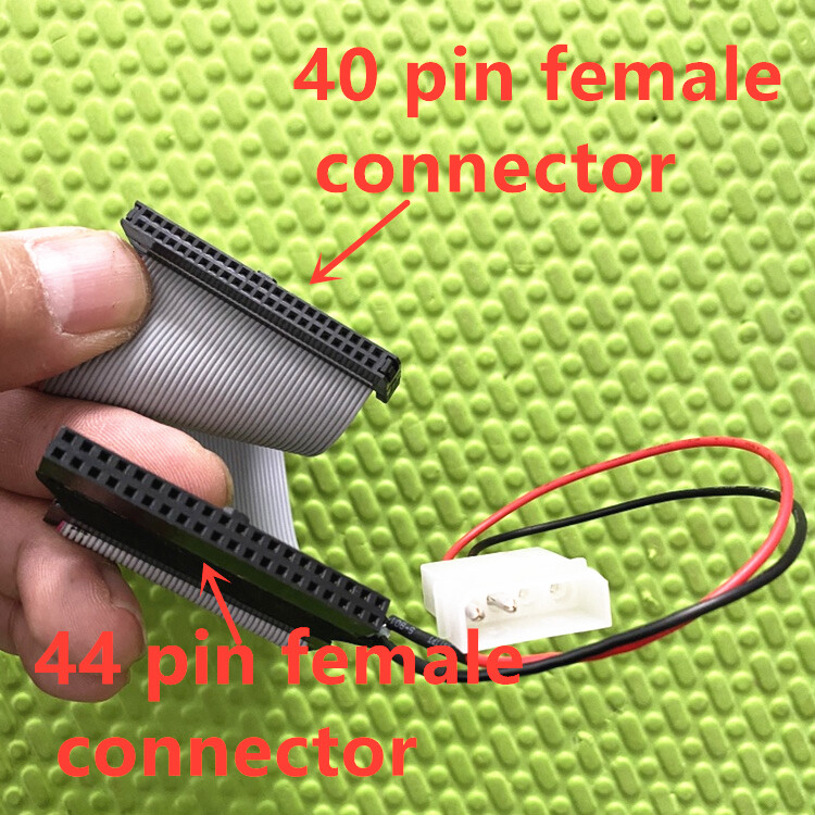 IDE 40-pin to 44-pin Female-to-female interface parallel port  interface cable 