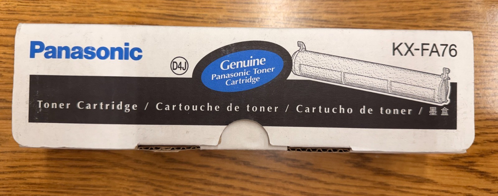 NEW GENUINE PANASONIC KX-FA76 TONER CARTRIDGE