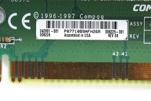 Hdd, 4.3gb wide-ultra 10k scsi, 242801-001, 006225-001 rev 0b