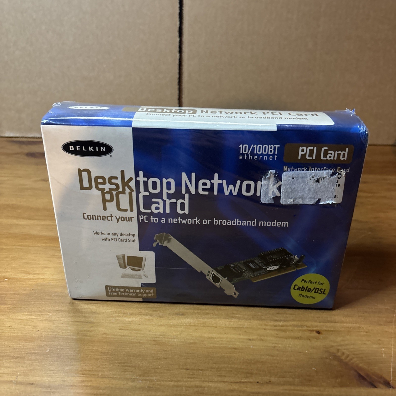 DESKTOP Network PCI Card 32 Bit 10/100Base T Ethernet New