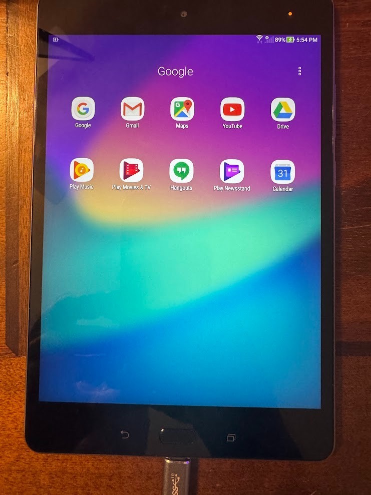 ASUS ZenPad Z8s P00J 7.9" WiFi 4G LTE Android 7 Tablet Tested Working