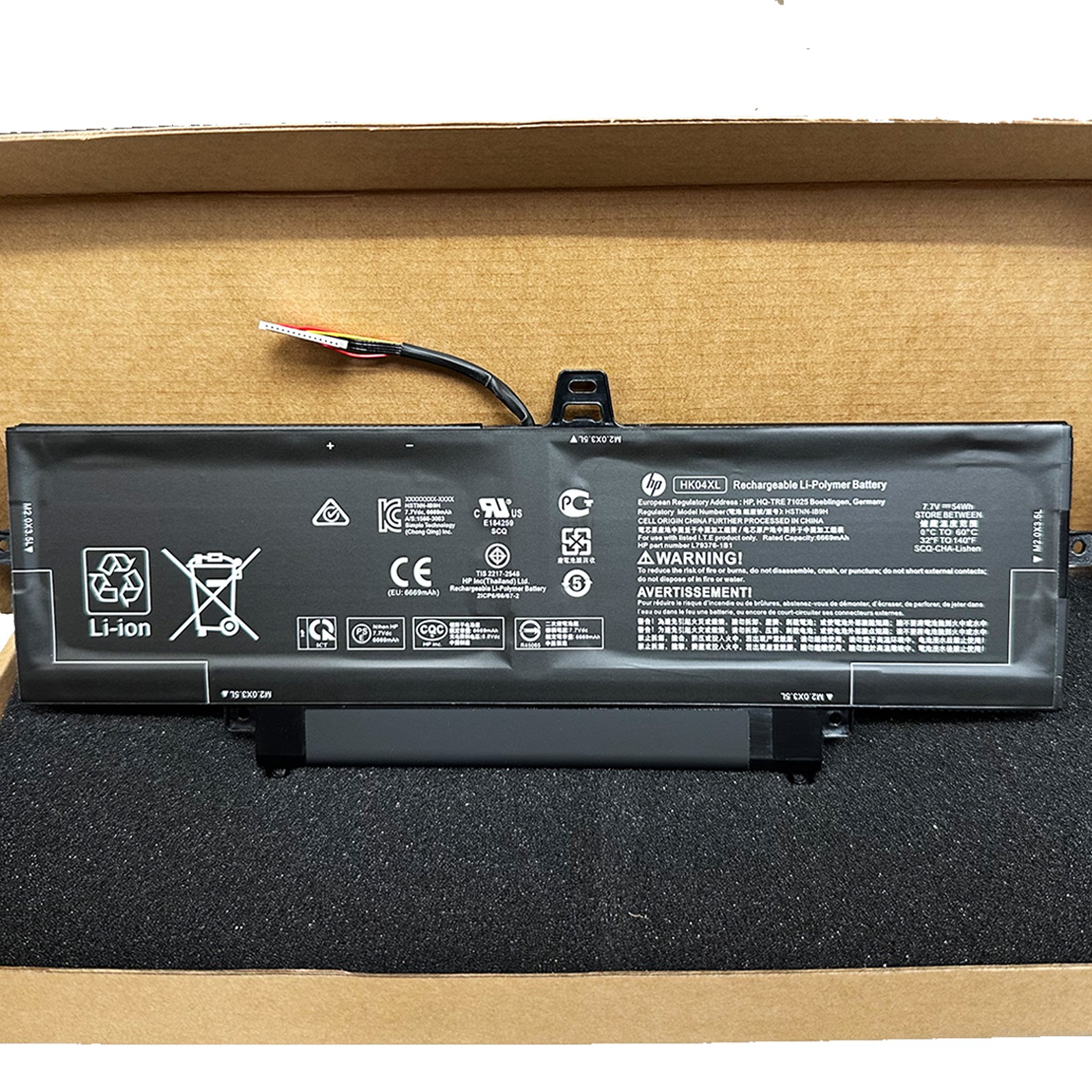 Genuine HK04XL Battery HSTNN-IB9J For HP EliteBook X360 1030 1040 G7 G8 Series
