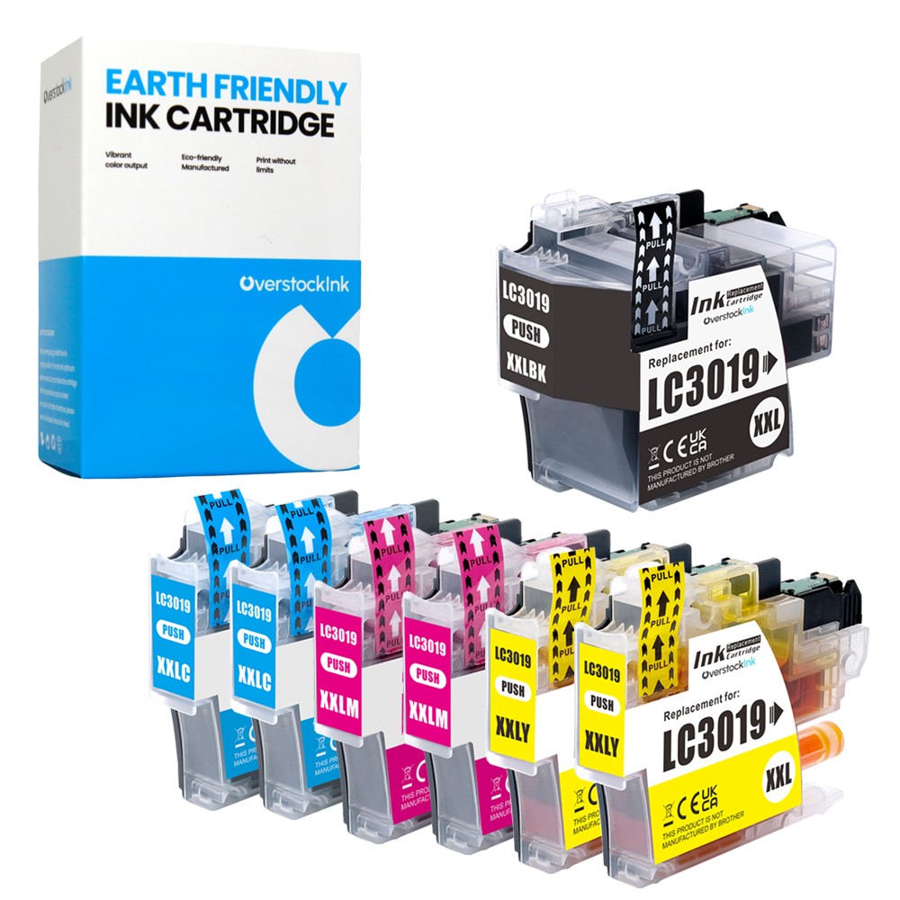 7-Pack OSI Compatible LC3019 Ink Cartridges fits Brother MFC-J5330DW J5730DW