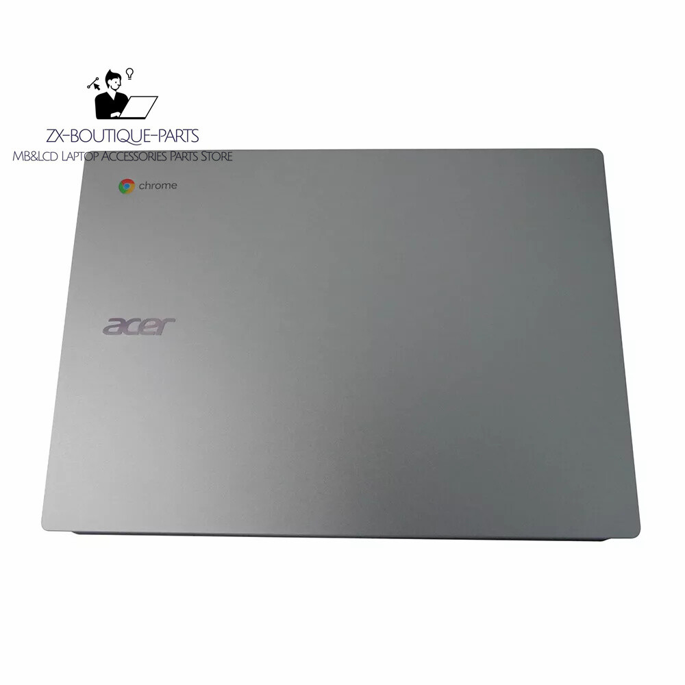New For Acer Chromebook CB514-1H CB514-1HT Silver Lcd Back Cover 60.H1LN7.002