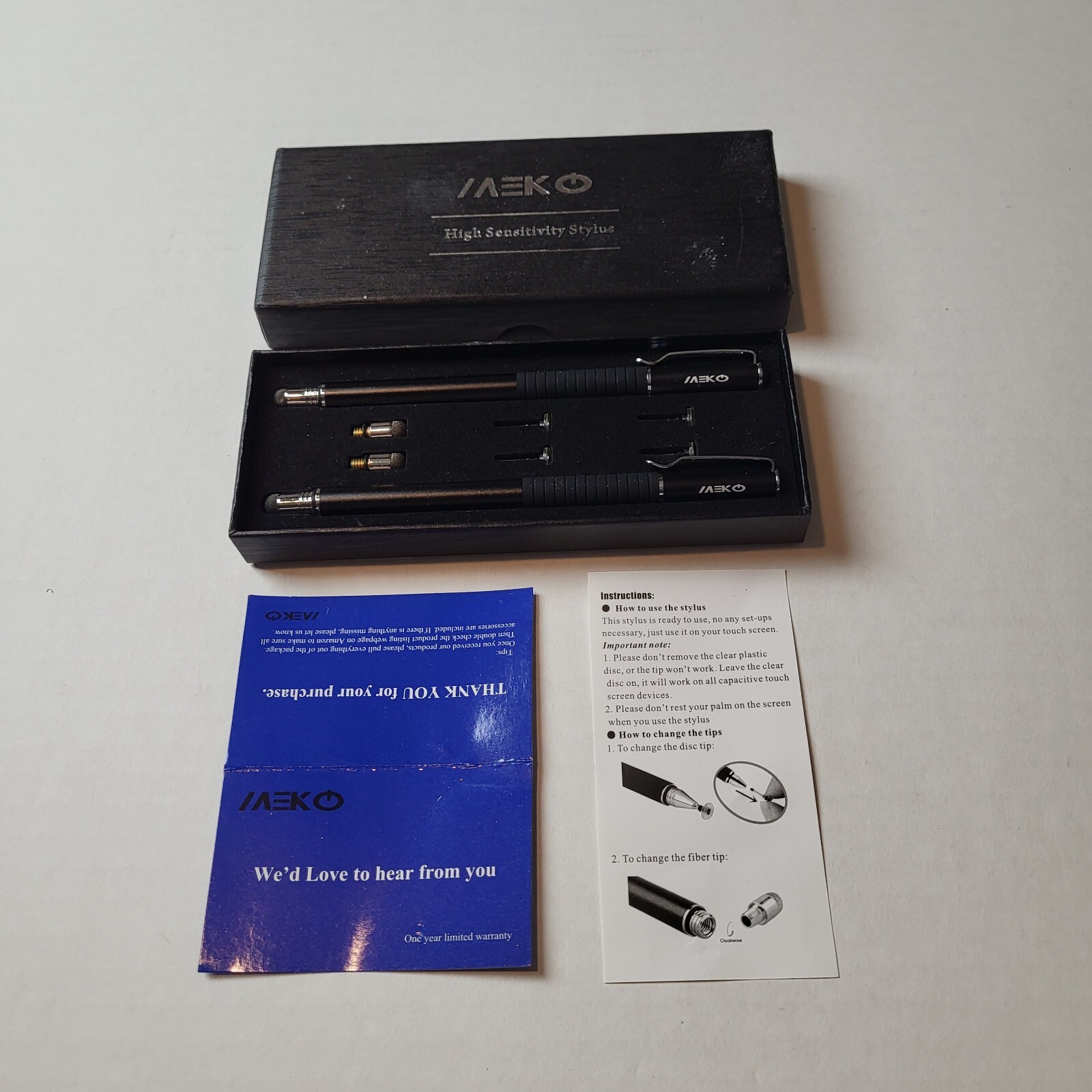MeKo Stylus (2) High Sensitivity KLY
