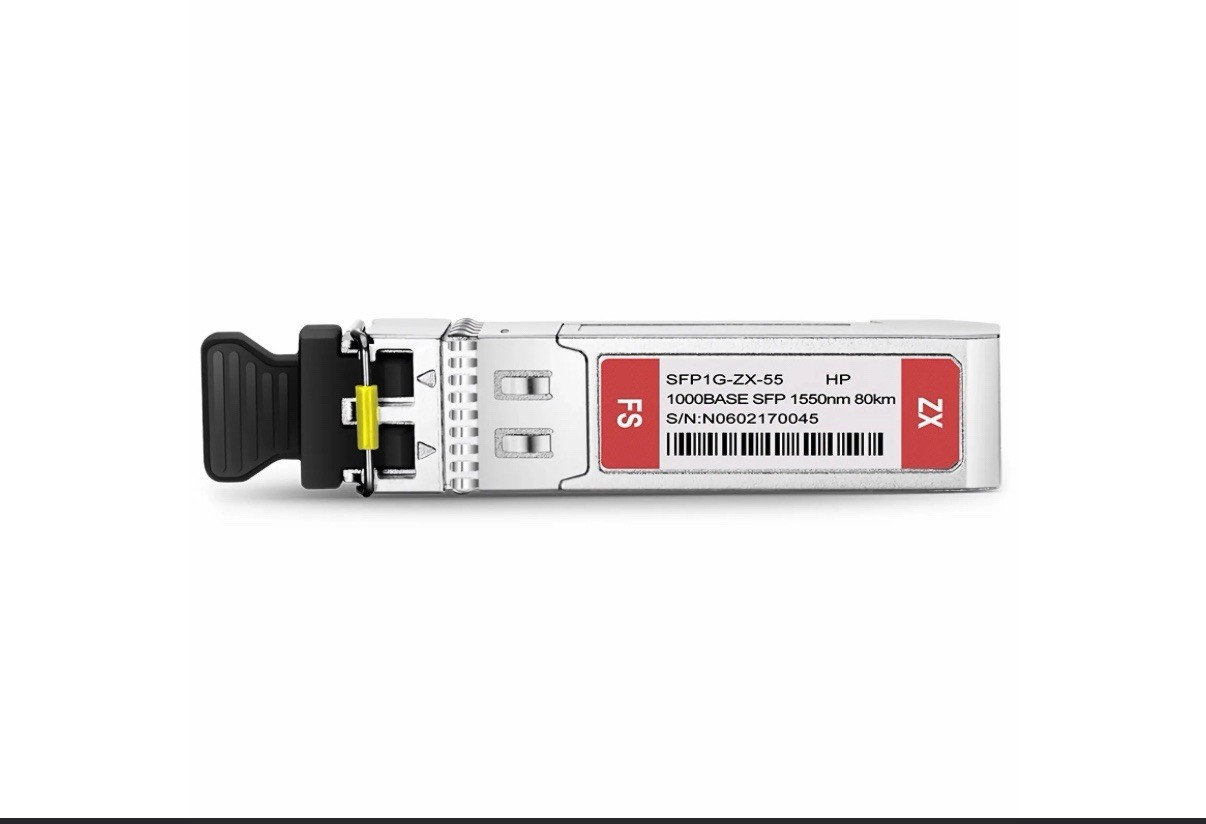 HPE ProCurve J4860C Compatible 1000BASE-ZX SFP 1550nm 80km DOM Duplex LC/UPC SMF