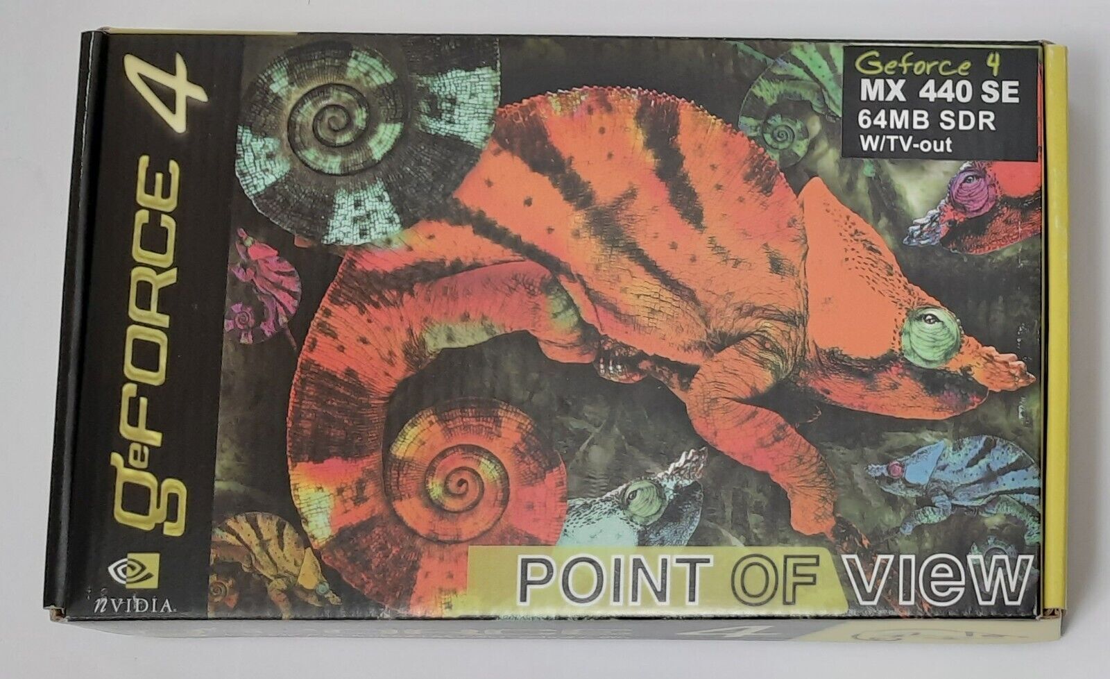 Point of View GeForce4 MX440SE AGP Graphics Card (Nvidia, 64MB, Retro, 2002)