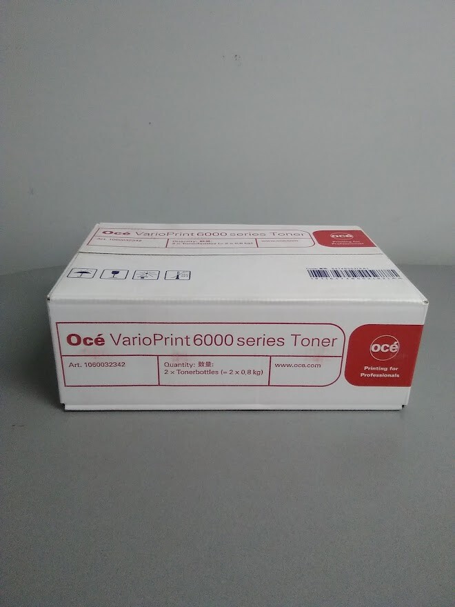 OCE 1060032342 VarioPrint 6000 Series Black Toner 2-pack Bottles