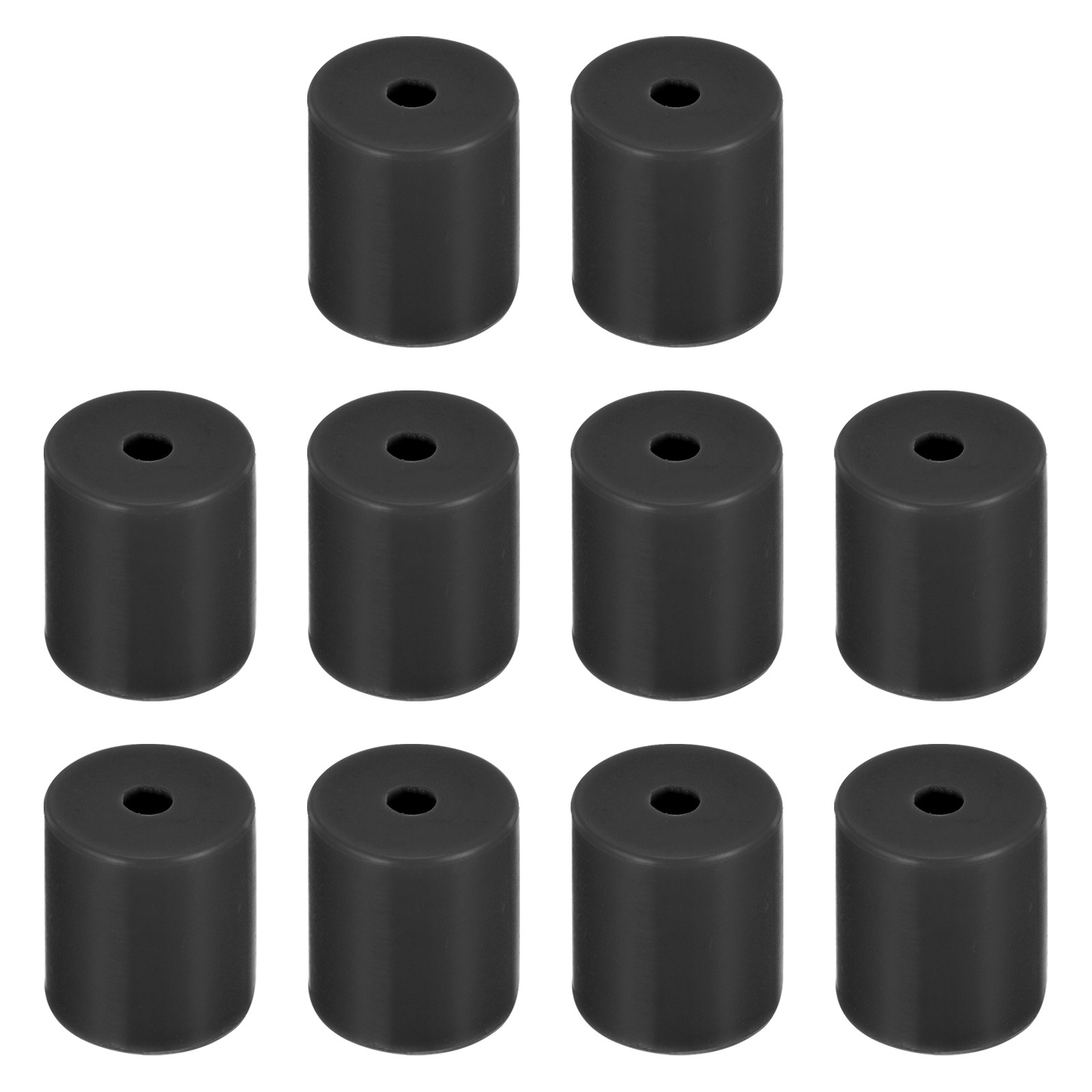 10 Pcs Silicone Bed Mounts Leveling Column Silicone Buffer 18mm Black