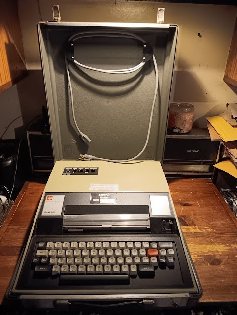 VINTAGE TEXAS INSTRUMENTS SILENT 700 DATA TERMINAL MODEL 735 COMPUTER AS-IS POWE
