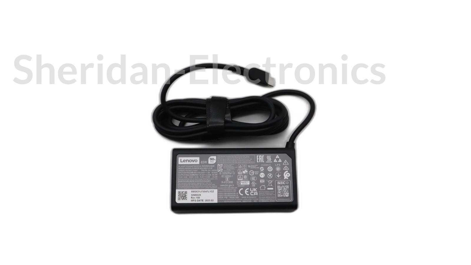 5A10W86252 - PD, 65W, 20/ 15/ 9/ 5V, 3P, LTN AC Adapter - ThinkPad X1 Carbon 7G