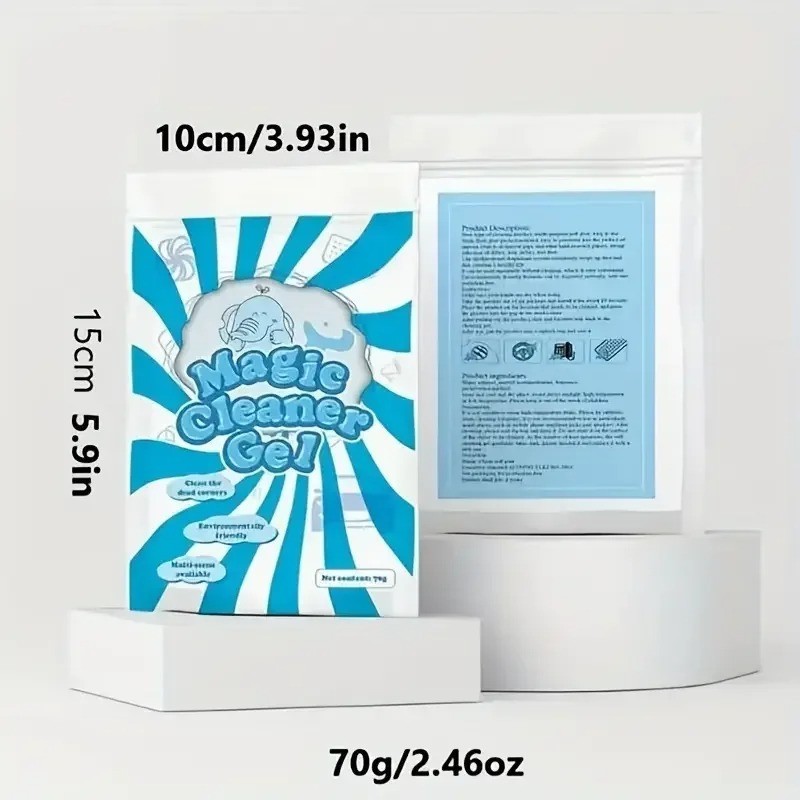 70g Car Cleaning Gel Slime Keyboard Dust Remover Air Vent Interior Tool