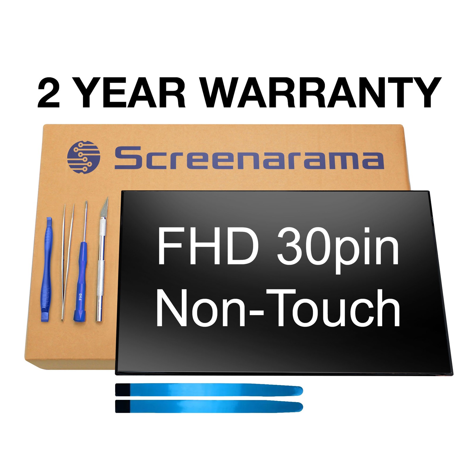 DP/N 00HXCK Dell PN 0HXCK O0HXCK FHD IPS 30pin LED LCD Screen SCREENARAMA * FAST