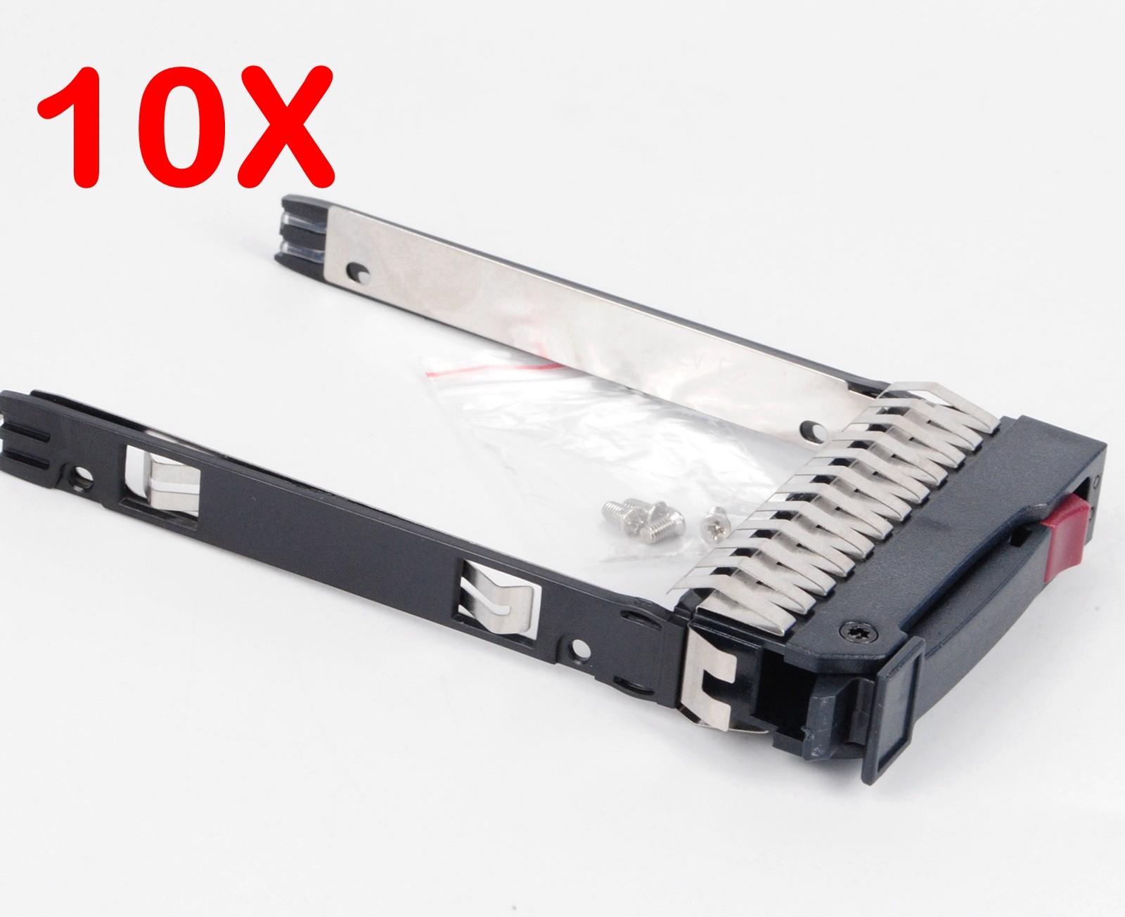 LOT OF 10, 500223-001 for HP 2.5" SATA SAS Tray Caddy DL380 DL360 DL580 G6 G7