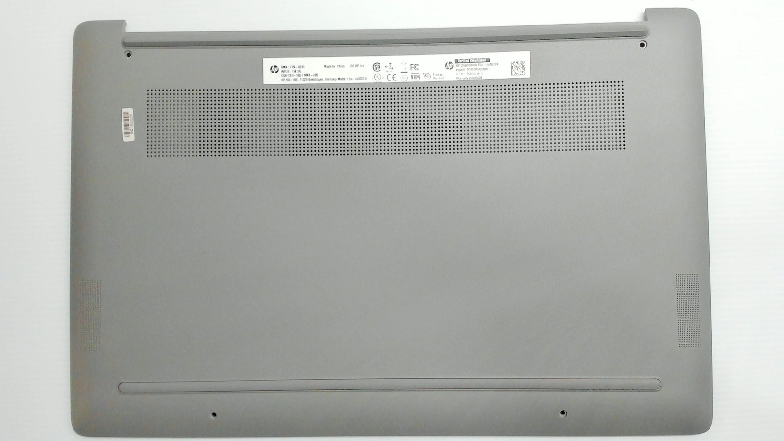 BASE ENCLOSURE MNS WITH RUBBER FEET