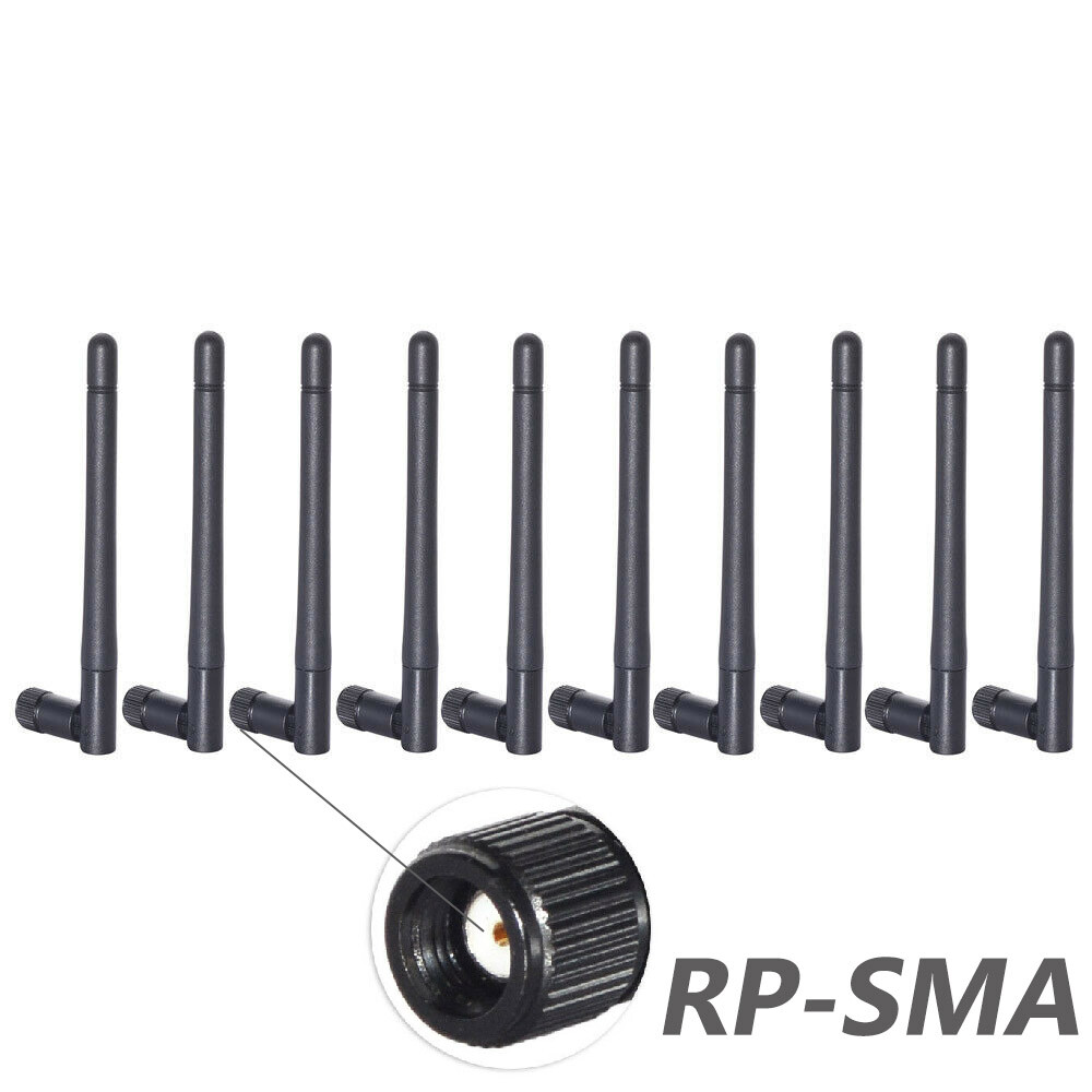 2.4/5G 3dBi RP-SMA Antenna WiFi Antenna 10pcs For TP-LINK ASUS Netgear Router AP