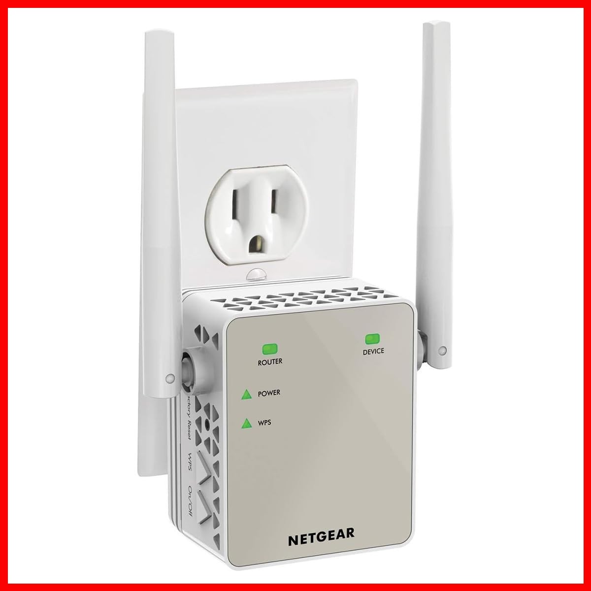 NETGEAR EX6120 WiFi Range Extender AC1200 Dual Band Compact Wall Plug