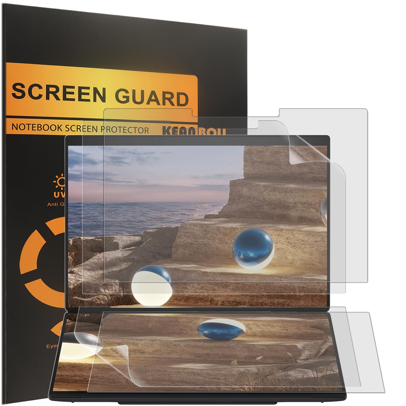 KEANBOLL 4 Pack Anti Glare (Matte) Screen Protector for 2026 New ASUS Zenbook...