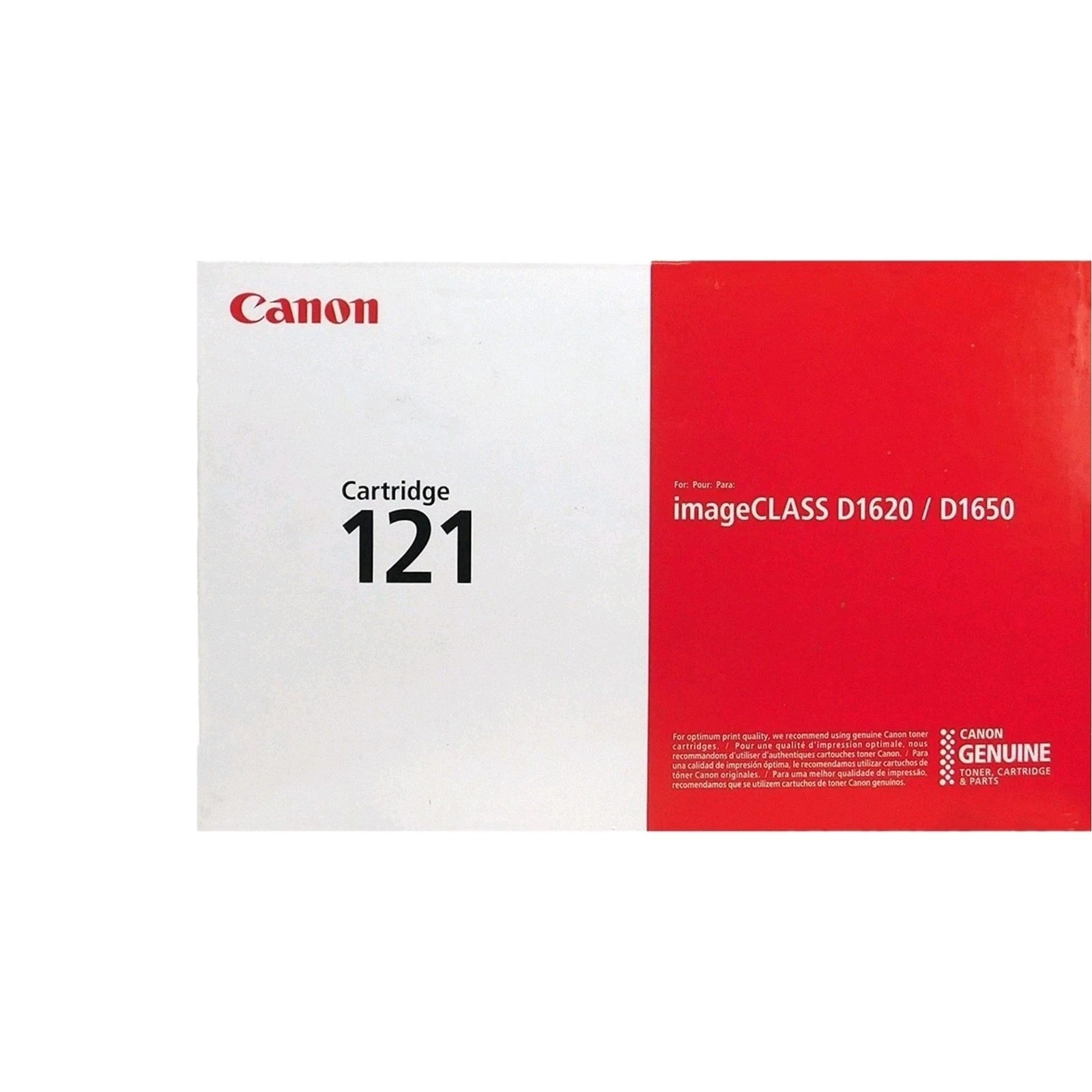 Canon 121 New 3252C001 Black Toner Cartridge Genuine 