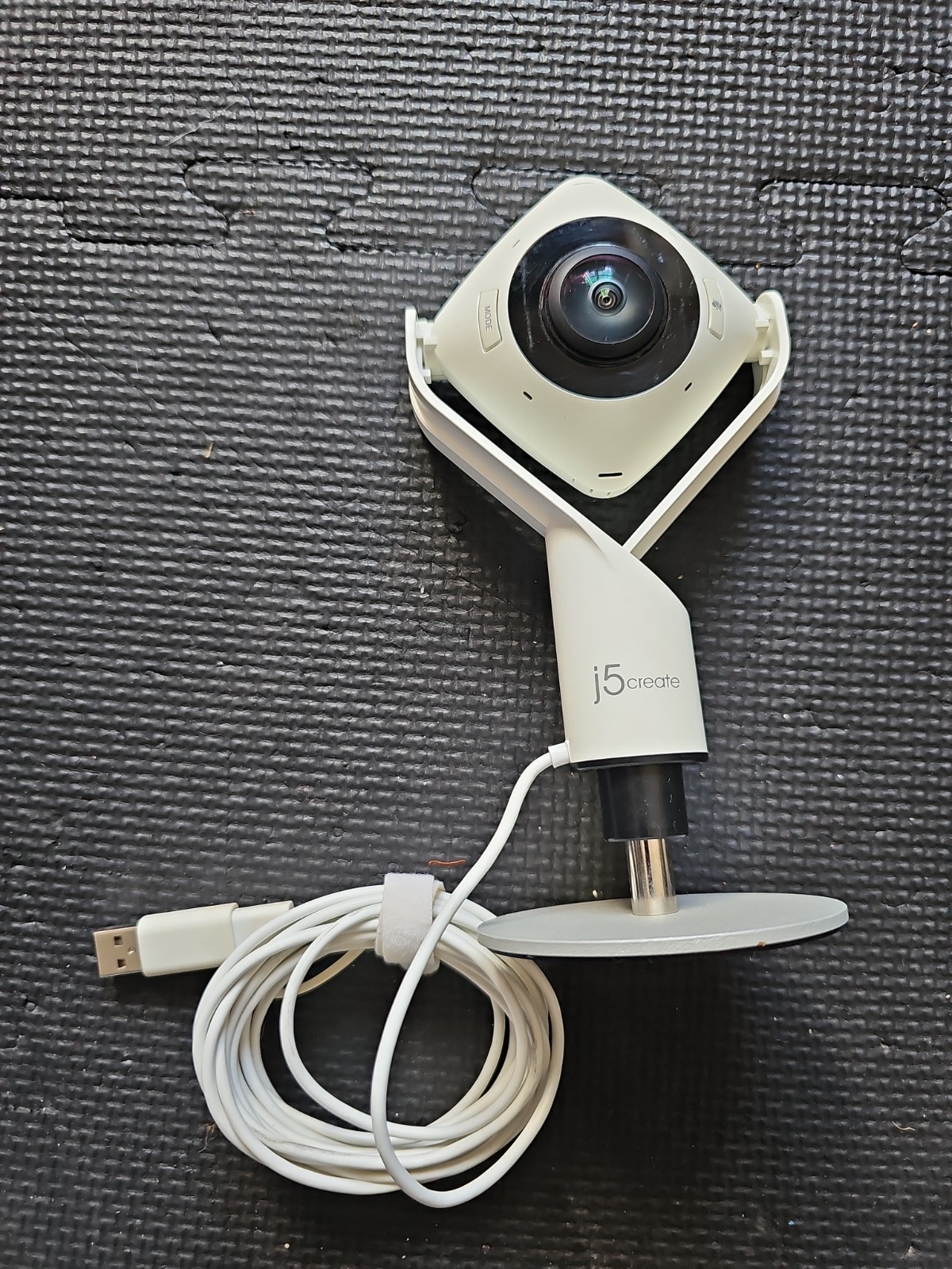 j5create 360 Degree All Around Meeting Webcam - 1080P HD Video Conference Camera