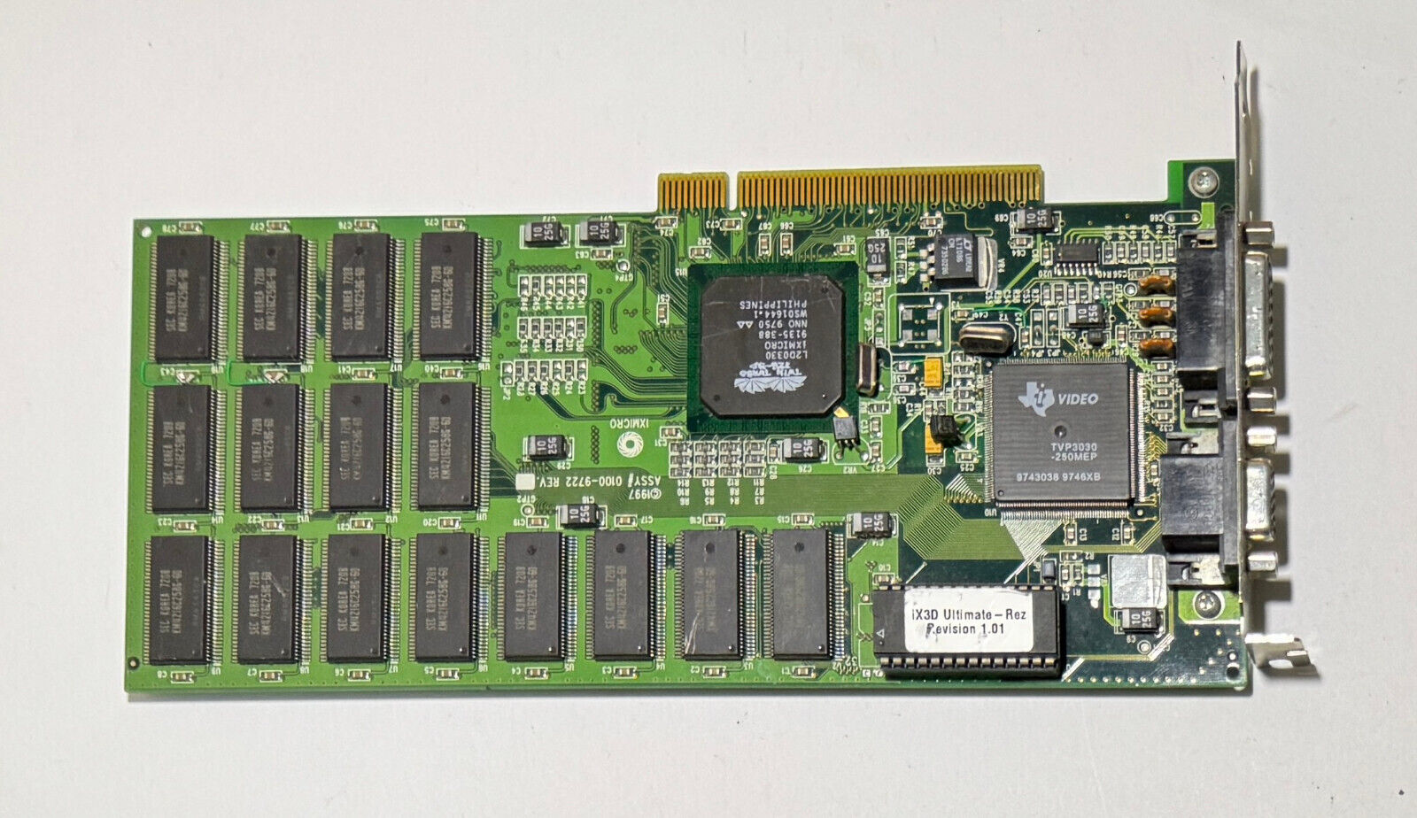 iXMicro iX3D Ultimate Rez 9720 8MB PCI Video Card for Apple Powermac