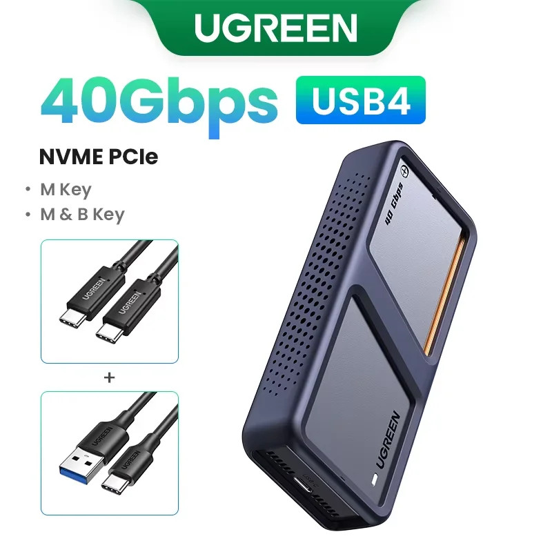 UGREEN M2 SSD Case M.2 NVMe SATA SSD Case Adapter