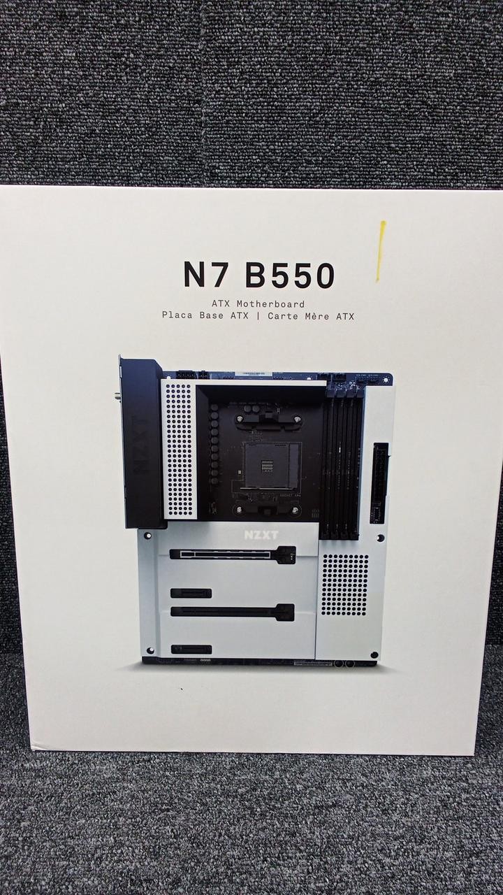 NZXT N7-B550 ATX Motherboard AM4 Socket B550 Chipset DDR4 128GB Support