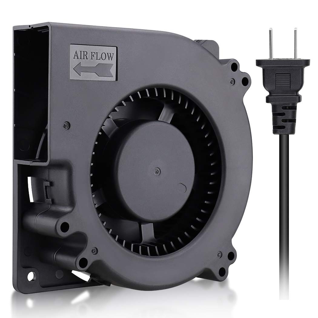 120mm High Airflow Dual Ball AC Blower Fan 110V-240V Centrifugal