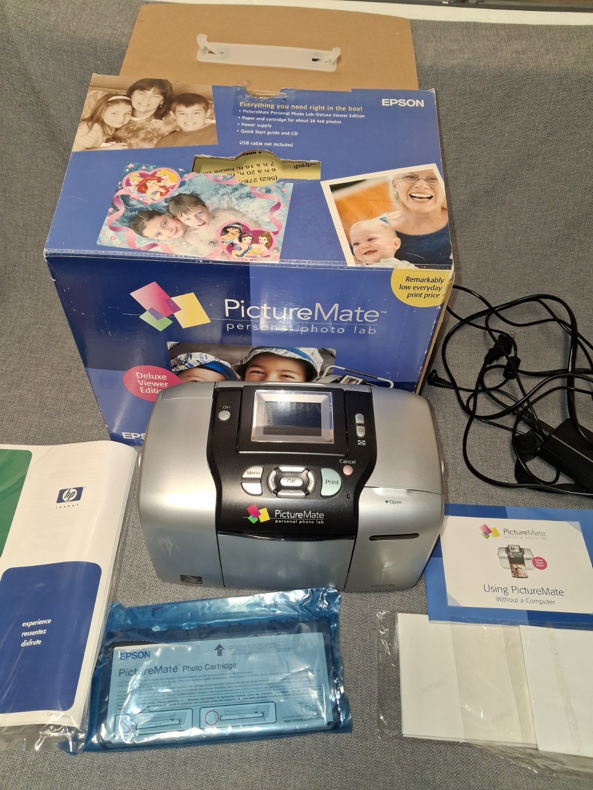 Epson Picture Mate Personal Photo Lab Deluxe Viewer Edition Tested Works Great