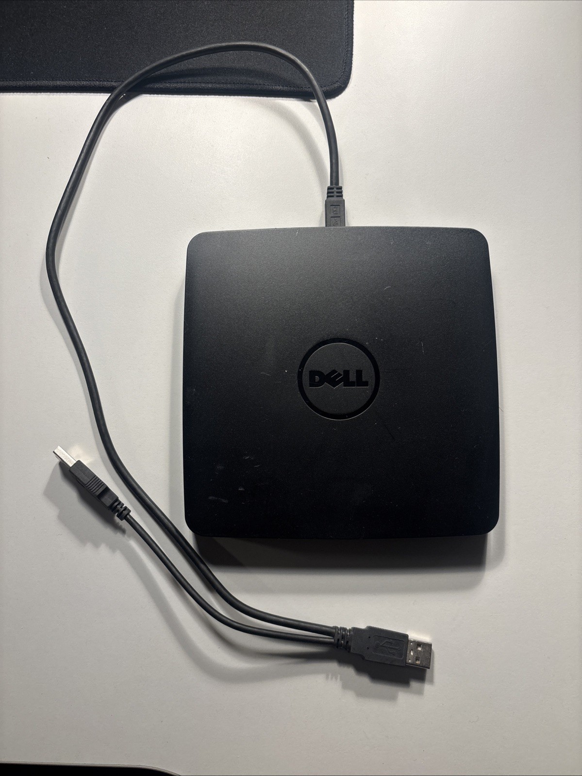 Dell External USB DVD RW Drive GP60NB60 USB DVD±RW Burner w/ Dual USB Cable