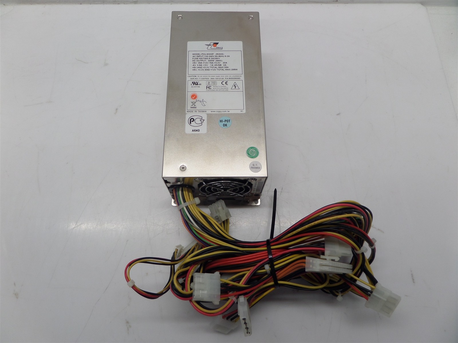 Emacs P2U-6300P 285W Switching Power Supply 