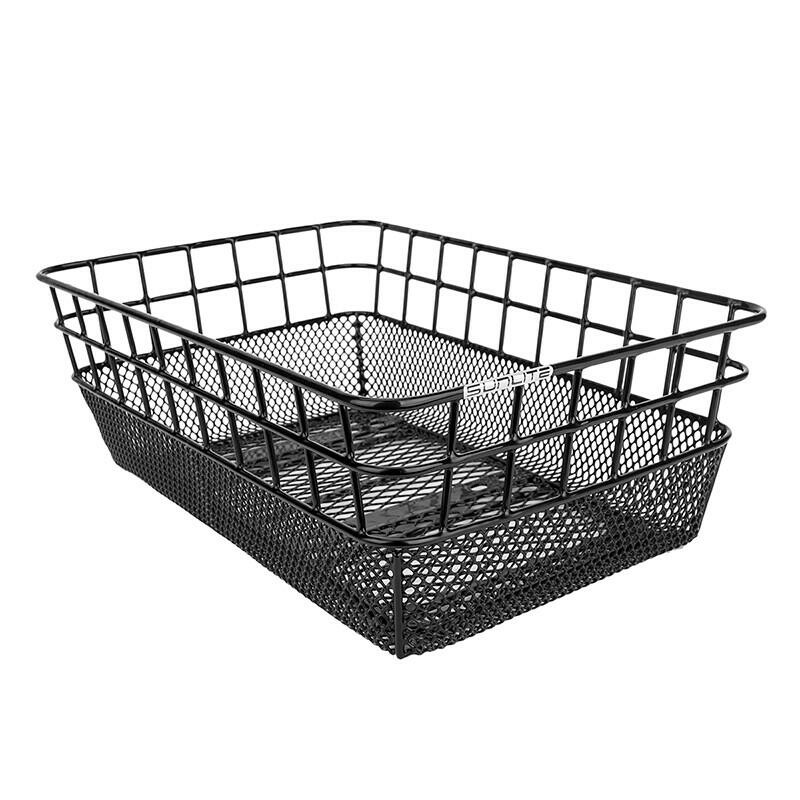 Sunlite Rack Top Wire Mesh Basket Black 15x10.25x5in. Steel w/ Mounting Hardware