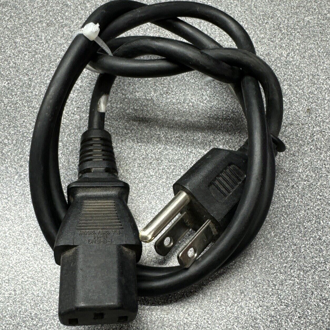 “FOR PARTS” i-sheng] 10A 125v 1250w Power Cord Cable] [Black, 3 Ft]  Power Part