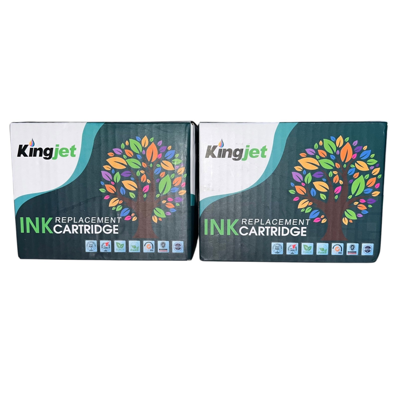 2x Kingjet LC401 Ink Cartridges for Brother MFC-J1010DW J1012DW J1170DW NEW