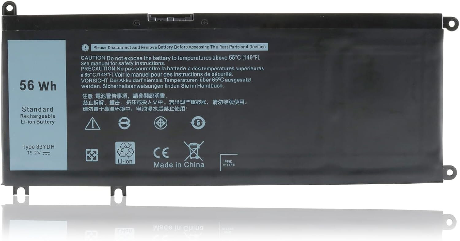 33YDH 99NF2 PVHT1 81PF3 Battery for Dell Inspiron G3 3579 3779 G5 5587 G7 7588