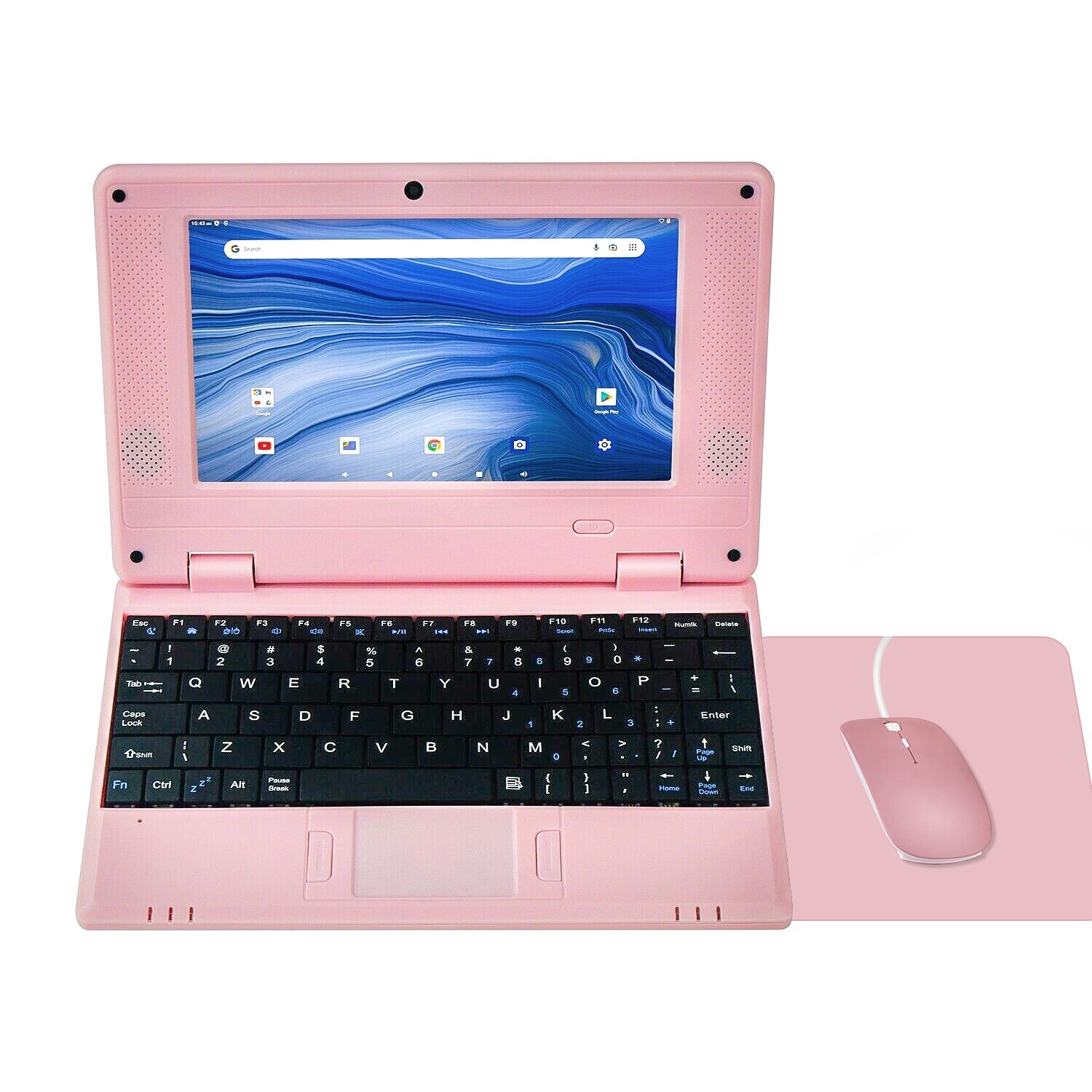 Portable Laptop Computer 7'' Quad Core Android 12 Netbook 2GB RAM+32GB ROM Kid