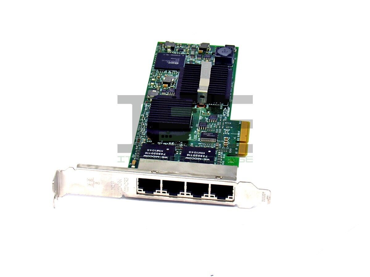 Dell Intel Pro/1000 4-Port Gigabit 1GBPS PCIe Ethernet Adapter HM9JY