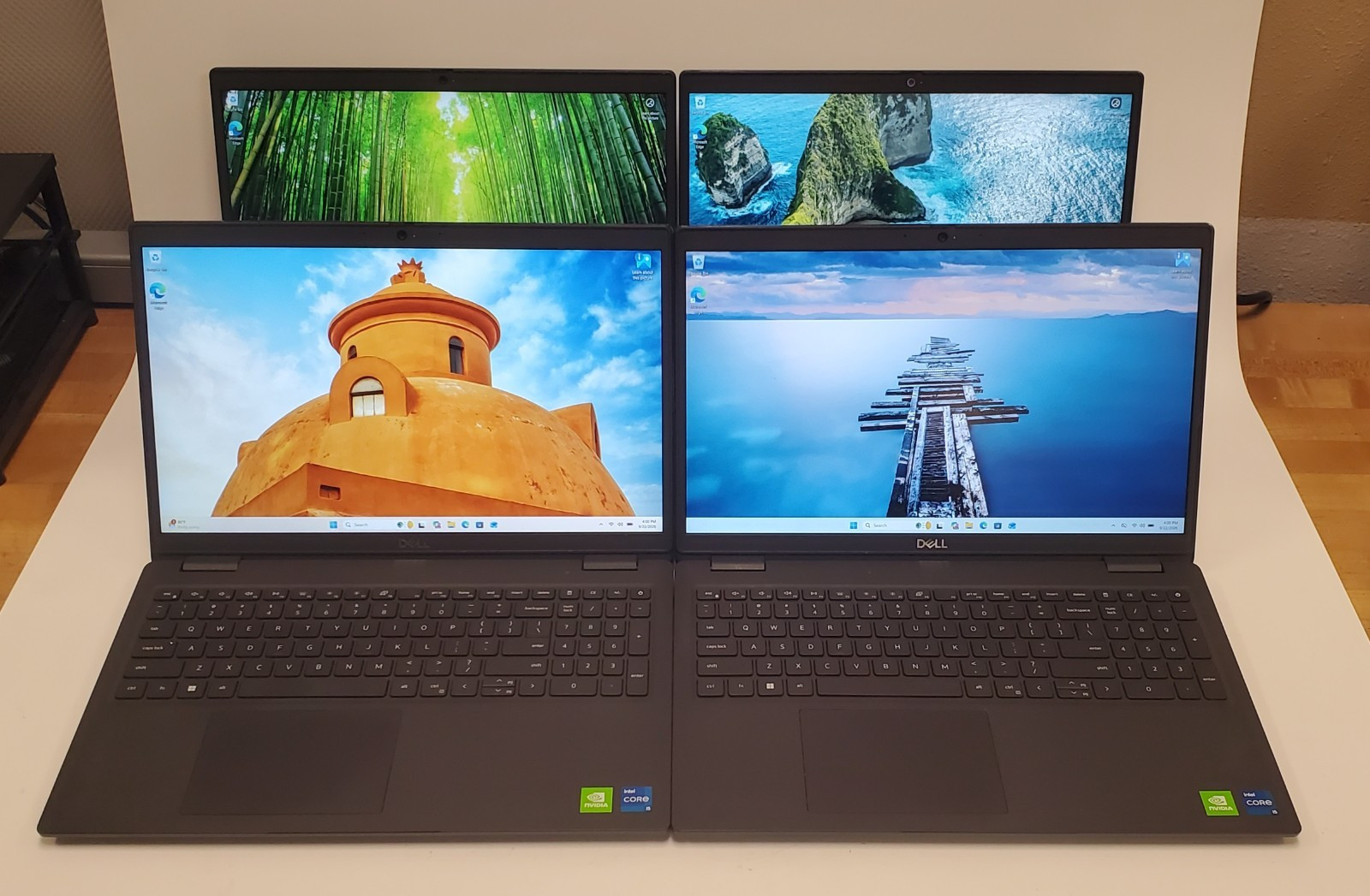 Lot of 4 Dell Latitude 3520 15.6" i5-1135G7 2.4Ghz 16GB 256GB W11P *BIOS LOCK*