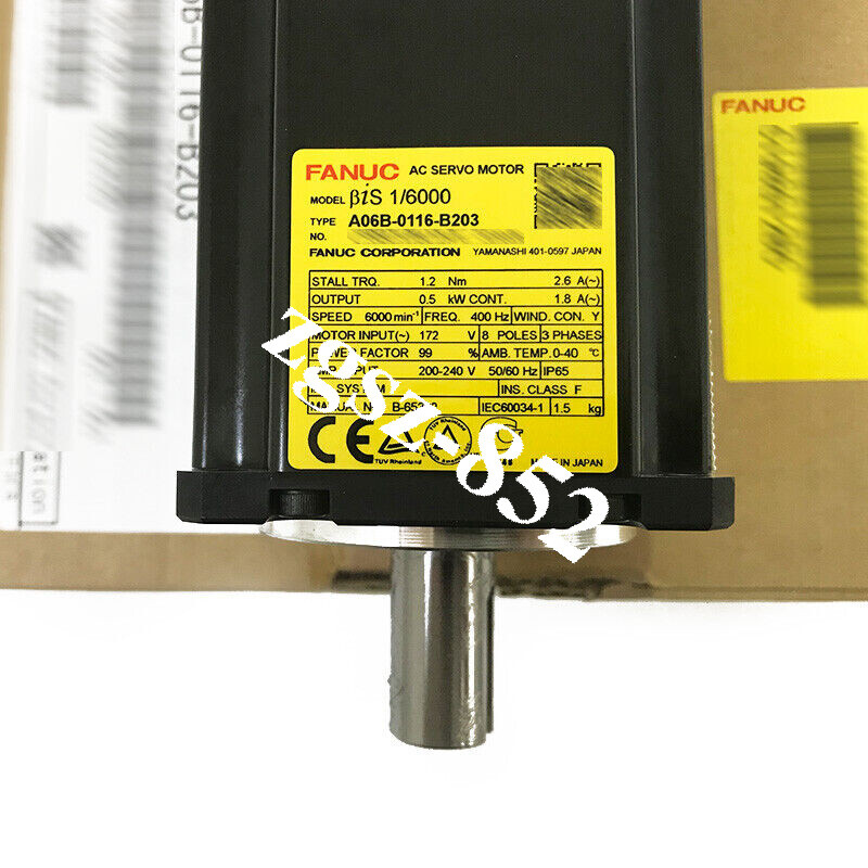 1PC NEW FANUC A06B-0116-B203 SERVO MOTOR Brand New Fast Shipping FedEx or DHL