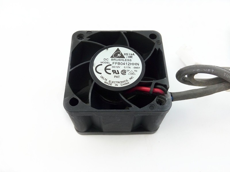 Cooling fan FFB0412HHN-F00 for DeltaTwo Ball Bearing 3Pin 0.17A 12V 40*40*28mm