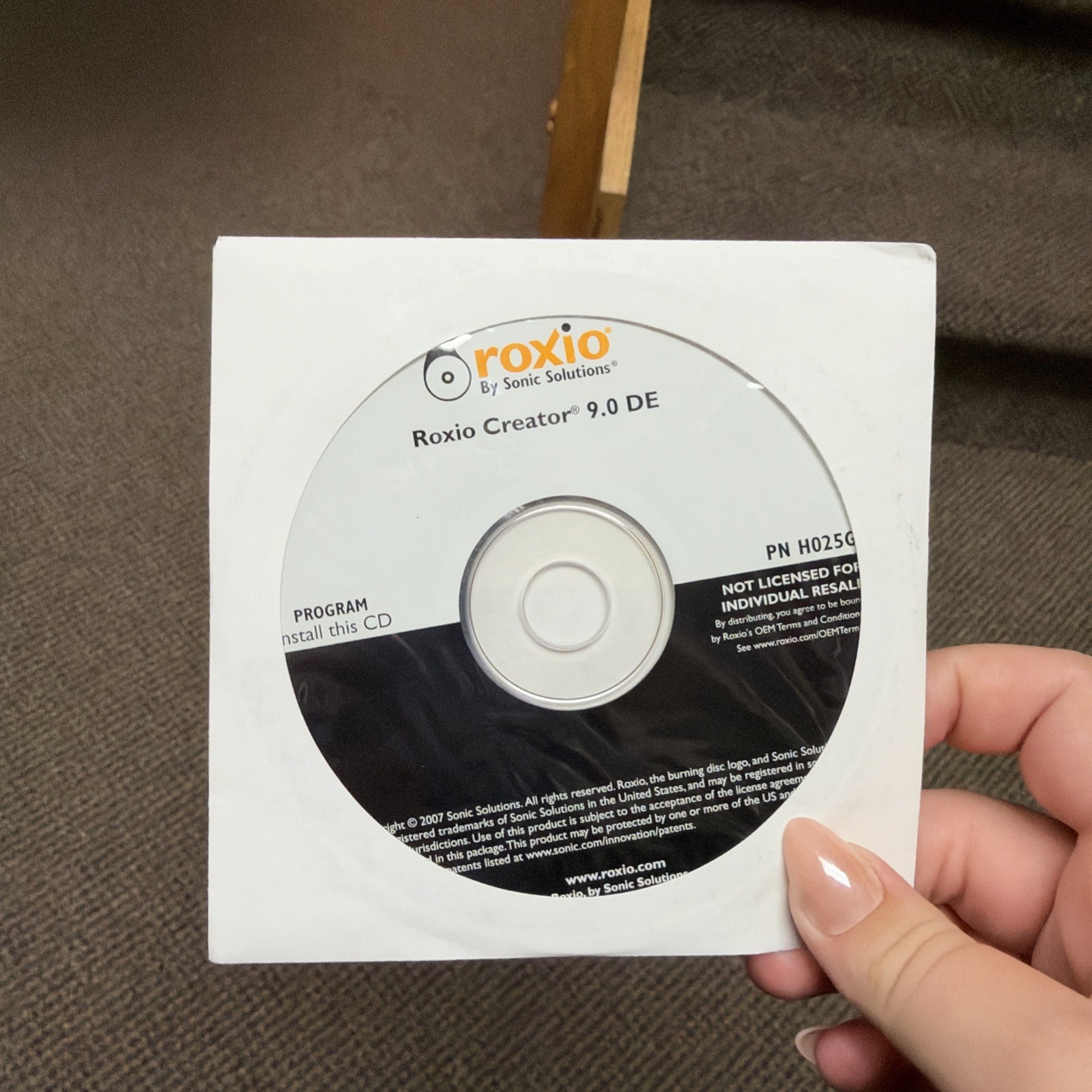Roxio Creator 9.0 DE for Windows 7 or Older Windows, Sealed