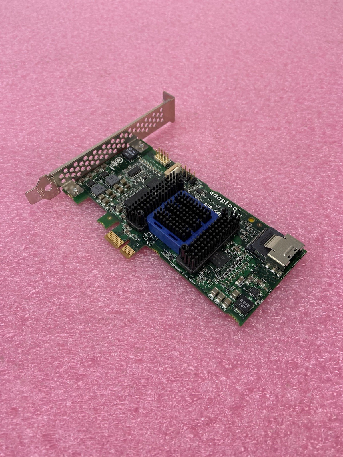 Adaptec ASR-6405E SCSI Controller Card