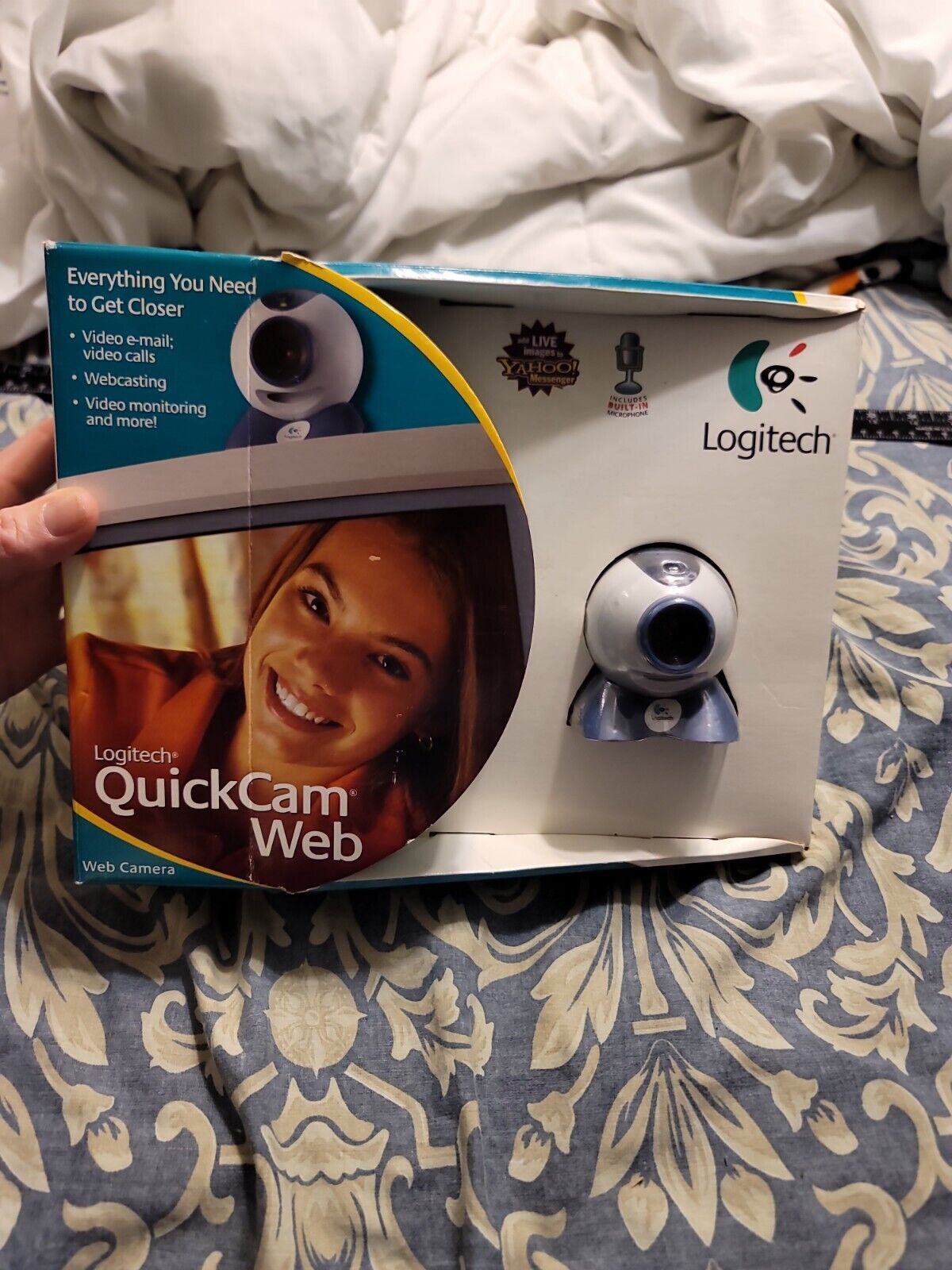 Logitech Quickcam Web 2001 NIB Web Camera 
