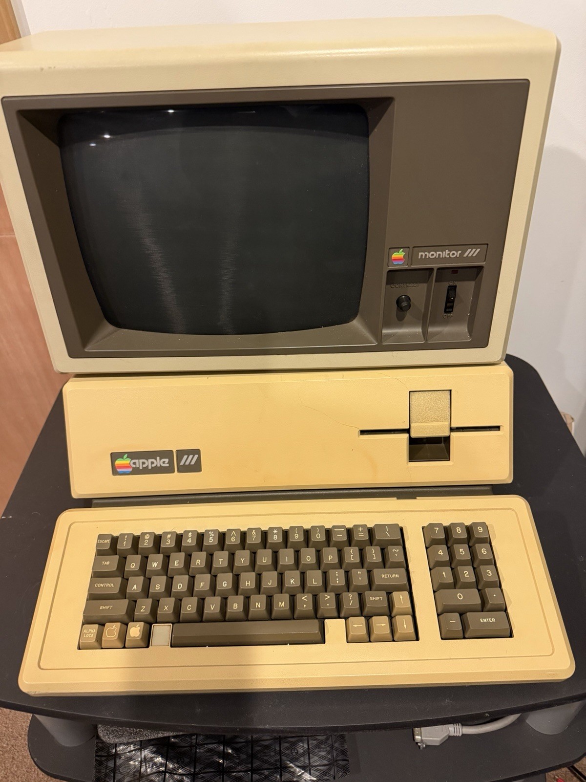 VINTAGE APPLE III COMPUTER A3S1-052010 (256).  Complete Overhaul.  Working well