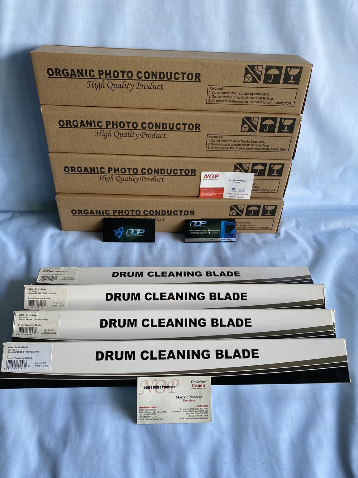 KONICA 4 OPC DRUM/ BLADE ACE60Y3, ACE60Y4 DR621 C4065 C4070 C4080 DR620 DR-621.